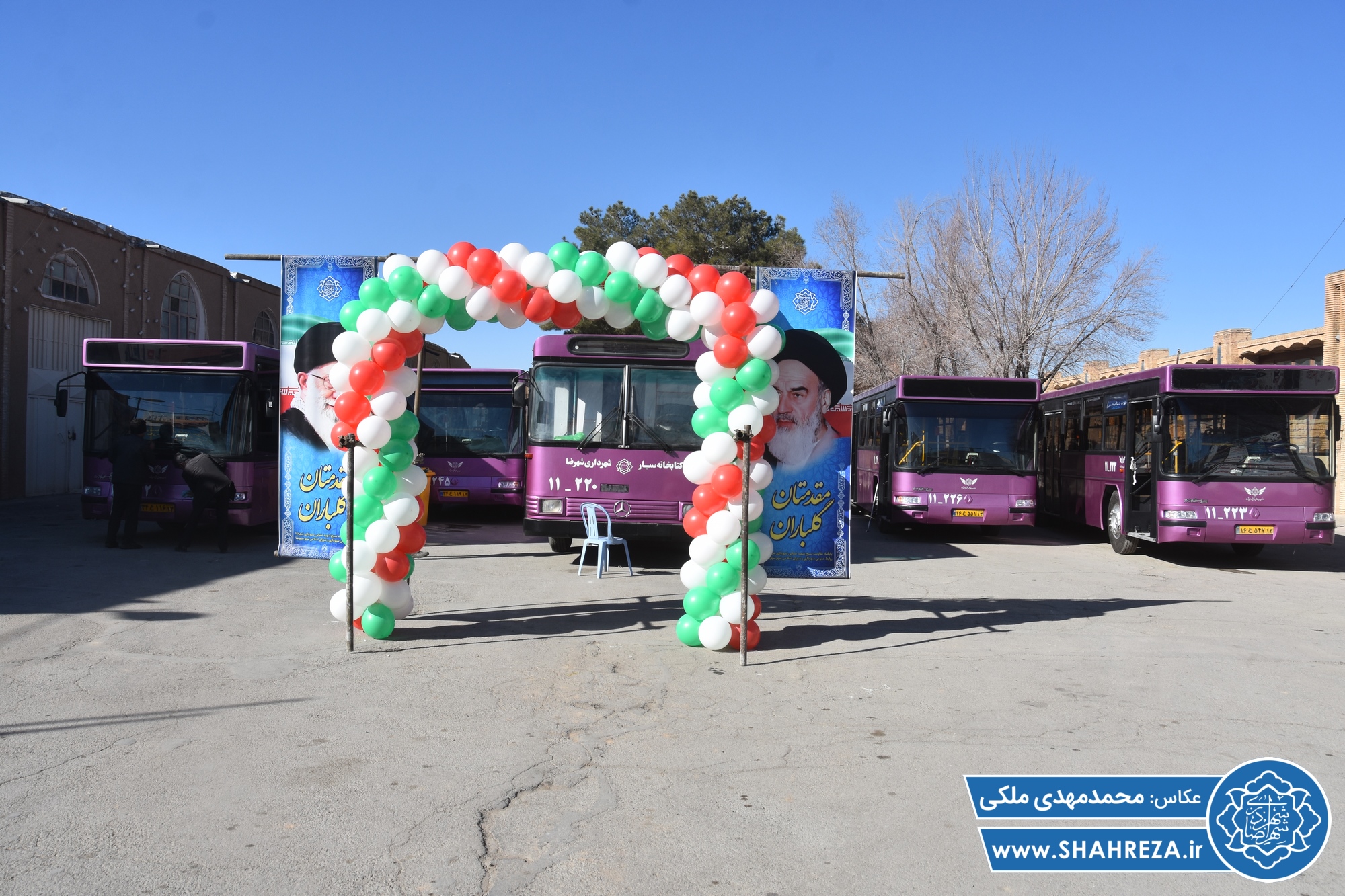 افتتاح اتوبوس هاس بازسازی شده واحد شهر و کتابخانه های سیار
