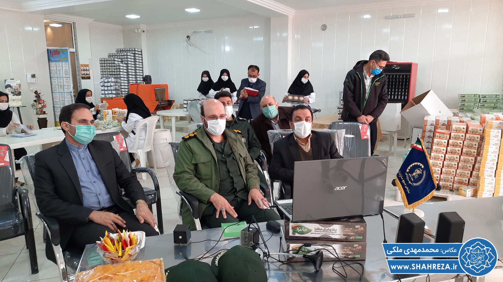افتتاح شرکت مانترا در هفته بسیج