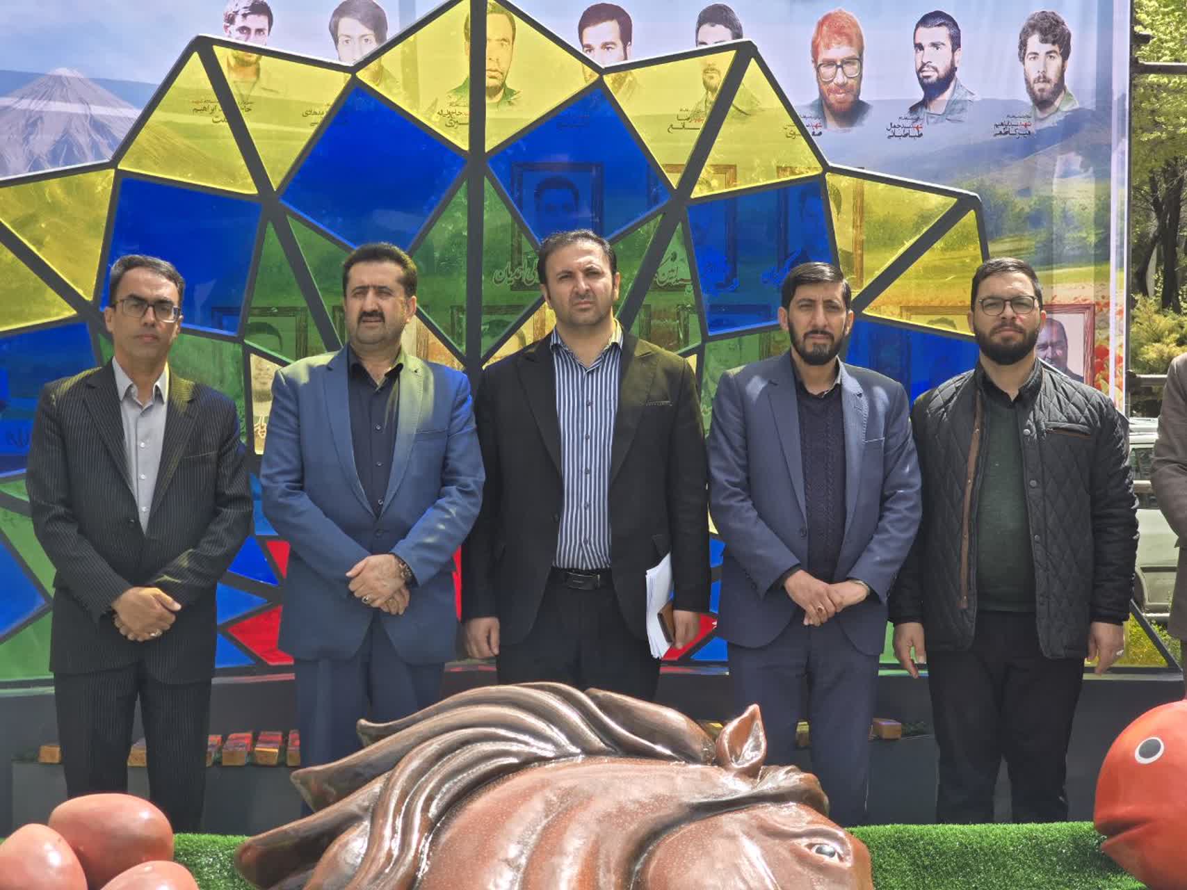 بازدید فرماندار شهرستان شهرضا از ستاد خدمات سفر نوروزی شهرضا