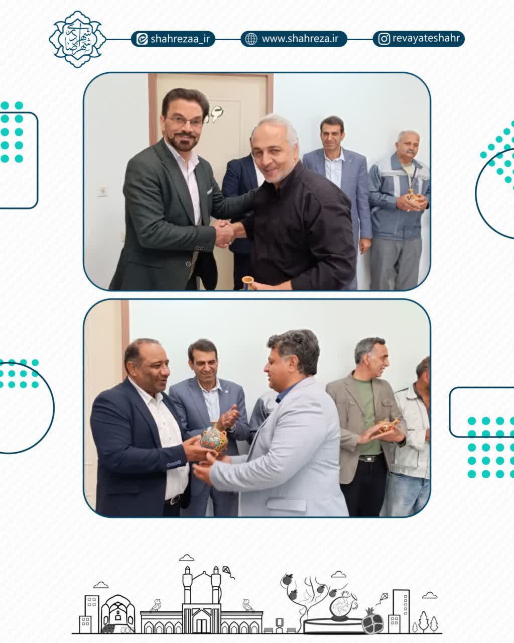 تقدیر و تجلیل شهردار و اعضای شورای اسلامی شهر از مدیریت و پرسنل آبفا