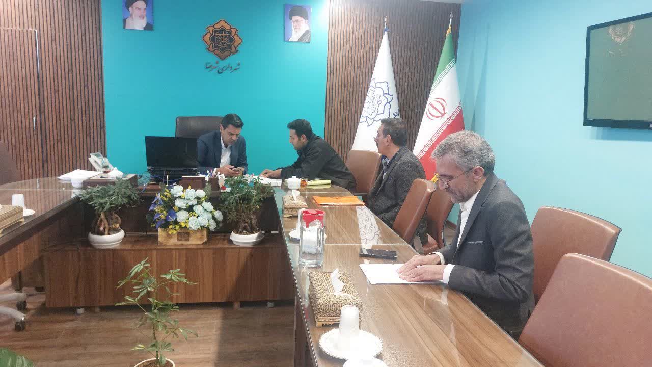 ملاقات مردمی مهندس تاکی شهردار شهرضا با شهروندان محترم