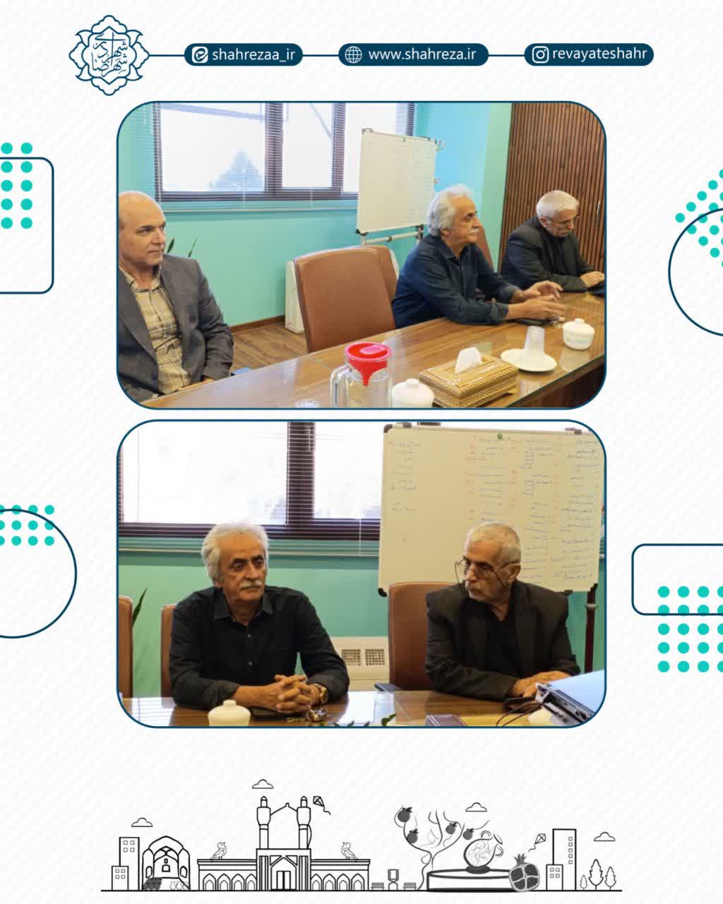 ملاقات مردمی مهندس تاکی شهردار شهرضا با شهروندان محترم