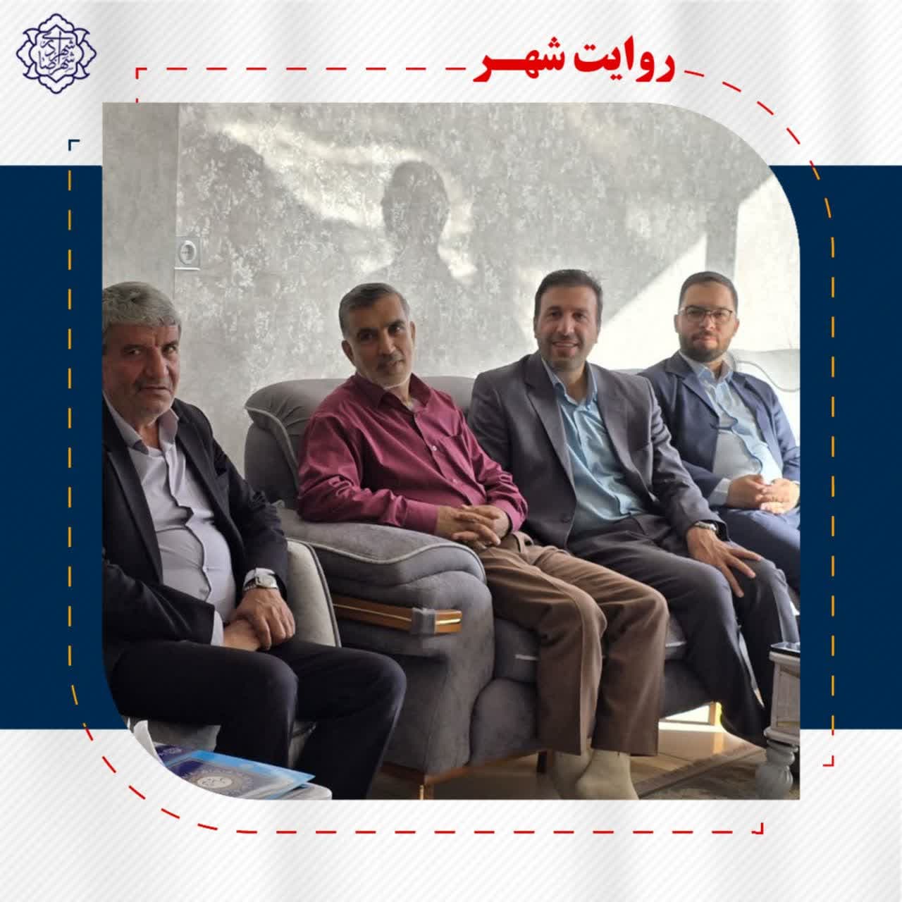 مهندس تاکی سرپرست شهرداری شهرضا و رییس و اعضای شورای اسلامی شهر به مناسبت سوم خرداد سالروز آزادسازی خرمشهر با جانباز ۷۰ درصد عملیات بیتالمقدس جعفر شاهپری دیدار کردند.