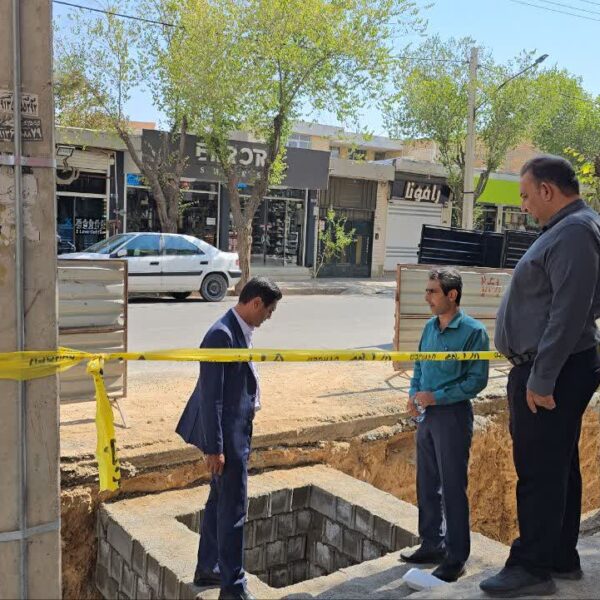 بازدید شهردار شهرضا از عملیات بهسازی خیابان حکیم نصرالله