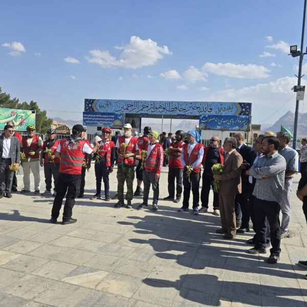 حضور کاروان دوچرخه‌سواران دوستی ترکیه در آستان مقدس امامزاده شاهرضا (ع)