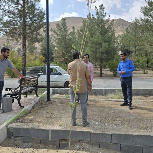 ادامه عملیات قطعه‌بندی و ساماندهی آرامستان شهرضا